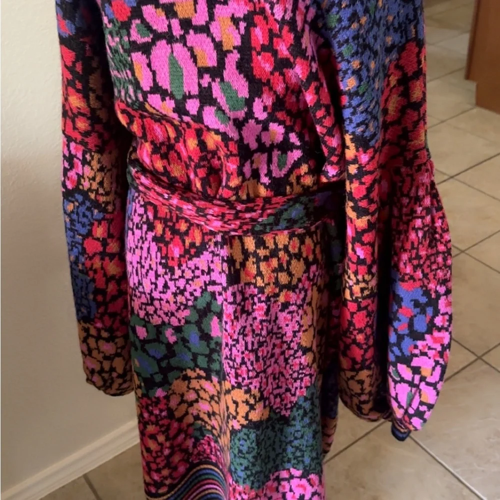 FARM Rio Multicolor Patterned Jacket/ sweater - Picture 6 of 6